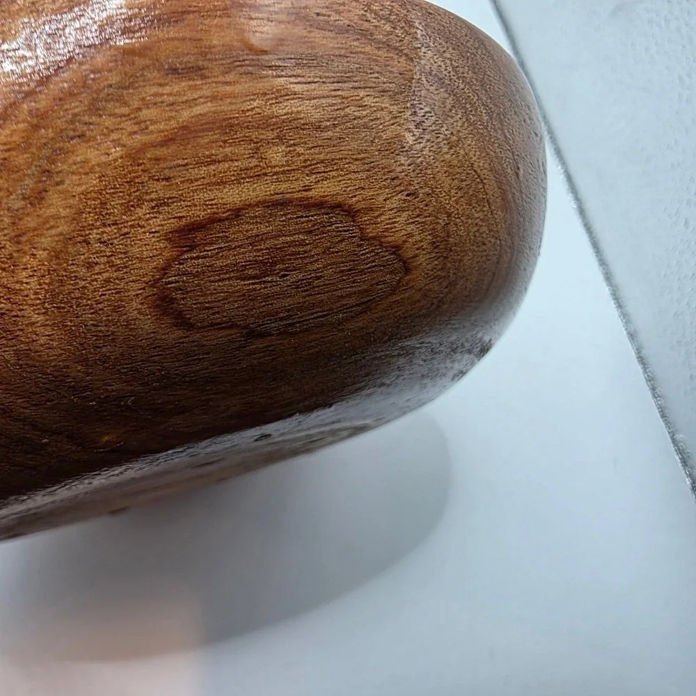 Billy Jenkins Hand Turned Wood Bowl 2017 Signed Artisan Studio USA 8 Inch